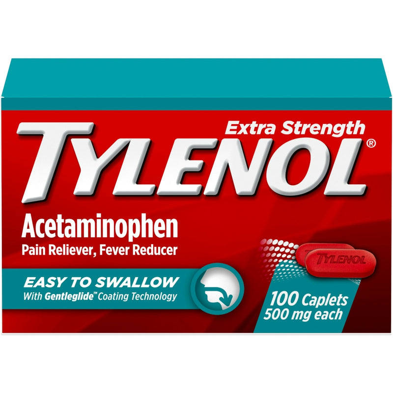 Tylenol Tylenol Extra Strength Acetaminophen - Easy To Swallow Pain Reliever Caplets - 1 Health & Beauty