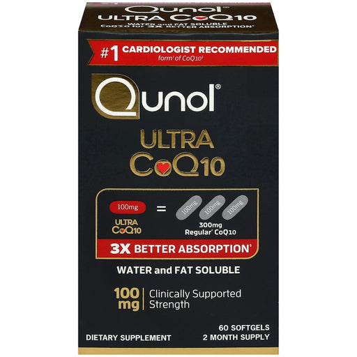 Qunol Qunol Ultra CoQ10 100Mg  Softgels 60Ct Vitamins & Supplements