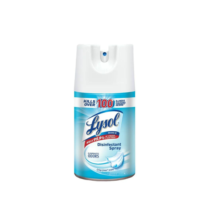 Lysol Lysol Crisp Linen Disinfectant Spray 7 Oz. Aerosol Can Household Disinfectants Lavender