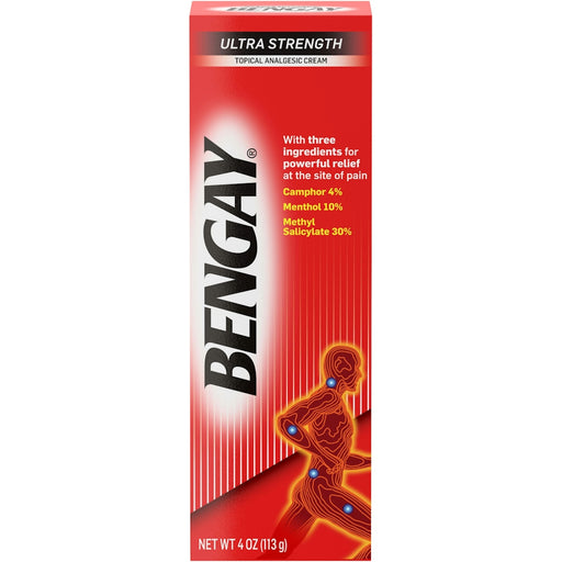 Bengay Bengay Ultra Strength Non-Greasy Topical Pain Relief Cream 4 Oz Medicine & Drugs