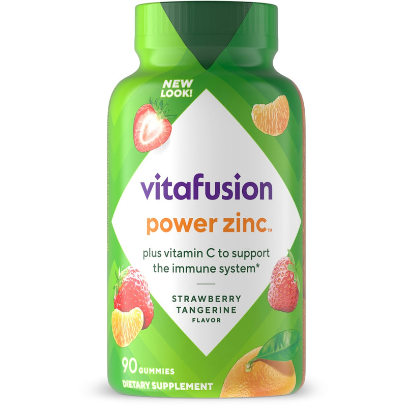 Vitafusion Vitafusion™ Power Zinc™ Gummy Vitamins – Strawberry Tangerine Flavor Vitamins & Supplements