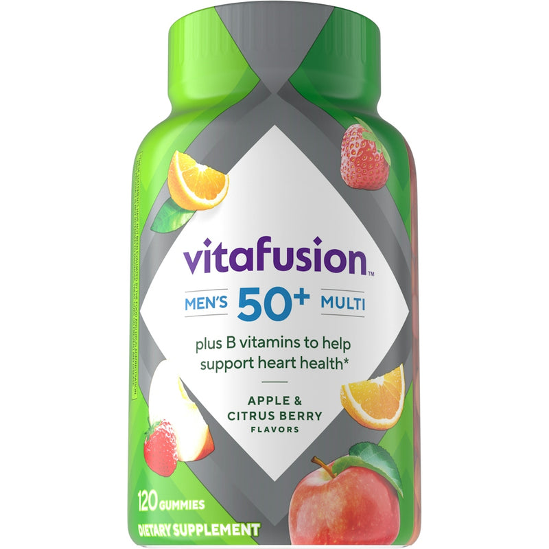 Vitafusion Vitafusion Men S 50+ Daily Multivitamin Gummy Vitamins Vitamins & Supplements