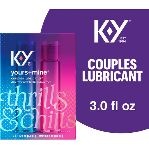 K-Y K-Y Yours + Mine Couples Personal Lubricants - 3 Oz Lubricants