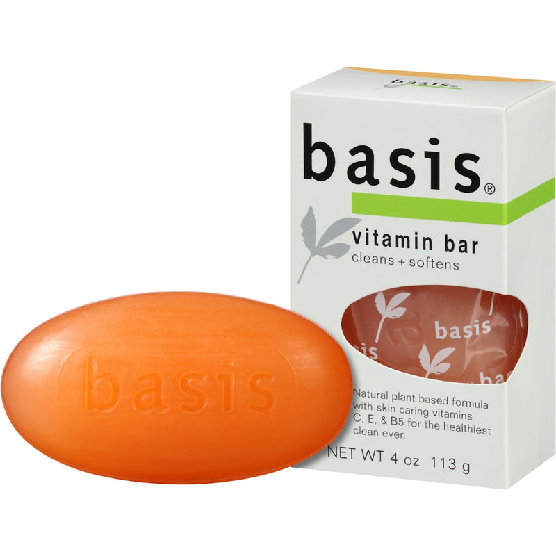 Basis Basis Vitamin Bar Soap 4 Oz. Box Bar Soap