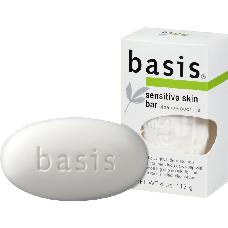 Basis Basis Sensitive Skin Bar Soap 4 Oz. Box Bar Soap