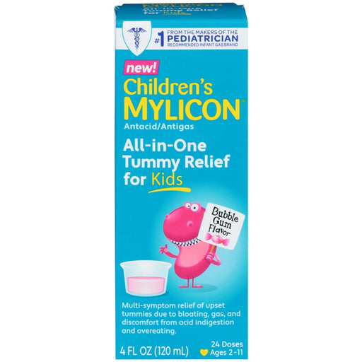 Mylicon Mylicon Bubble Gum Flavor All-in-One Tummy Relief For Kids - 4oz Medicine & Drugs