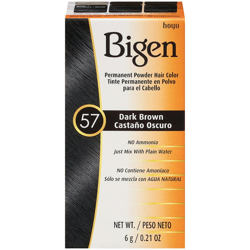 Bigen Bigen Permanent Powder Hair Color 57 Dark Brown 0.21 Oz Hair Color