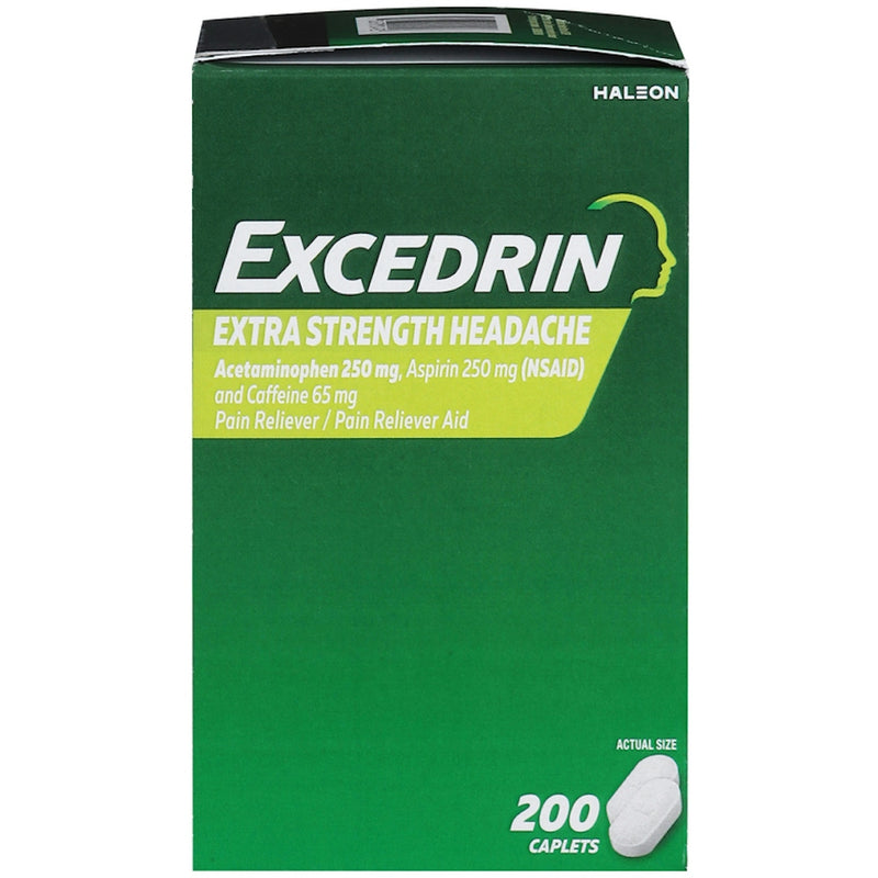 Excedrin Excedrin Extra Strength Caplets For Headache Pain Relief Health & Beauty