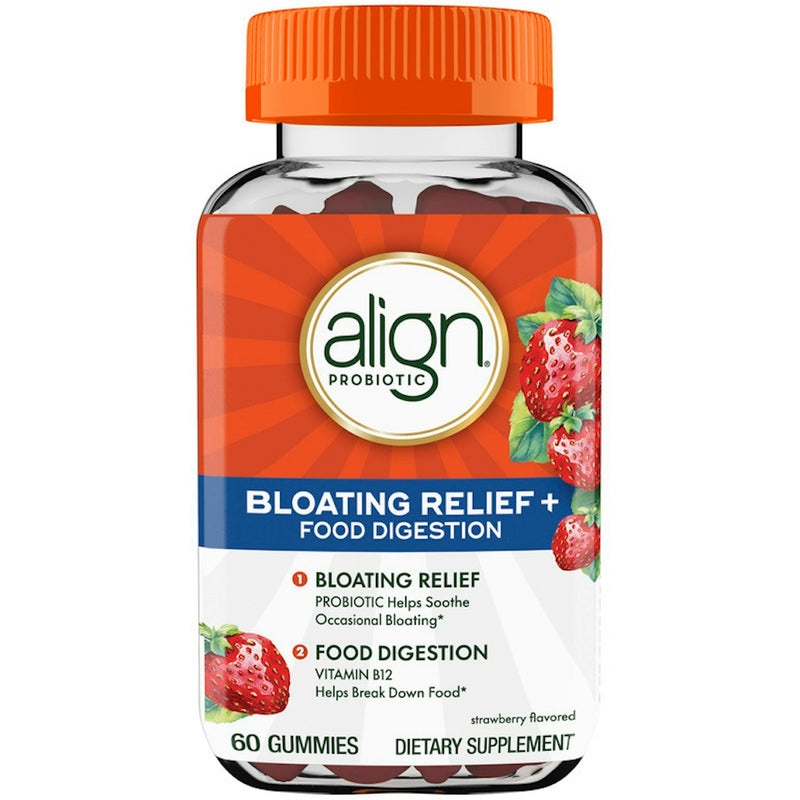 Align Align® Probiotic: Bloating Relief + Food Digestion (60 Gummies) Vitamins & Supplements