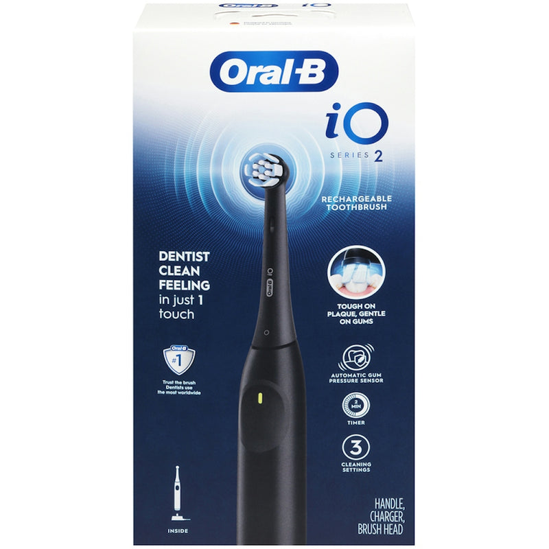 Oral-B Oral-B iO Rechargeable Electric Powered Toothbrush, Night Black Toothbrushes