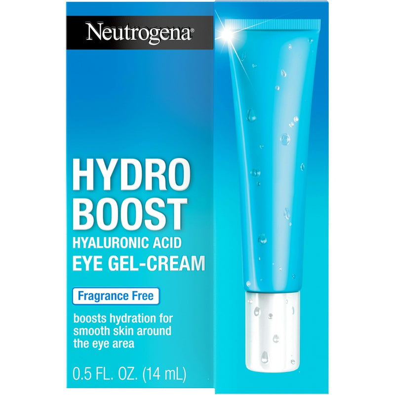 Neutrogena Neutrogena Hydro Boost Hyaluronic Acid Gel Eye Cream, 0.5 Fl Oz Skin Care Light Sea Green