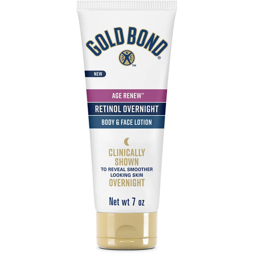 Gold Bond Gold Bond Age Renew Retinol Overnight Body & Face Lotion - 7 Oz Lotion & Moisturizer