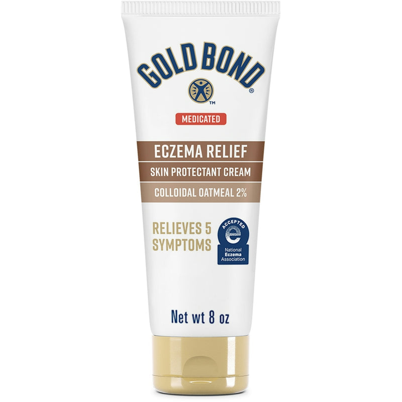 Gold Bond Gold Bond Eczema Relief Skin Protectant Cream, 2% Colloidal Oatmeal, 8 oz Lotion & Moisturizer