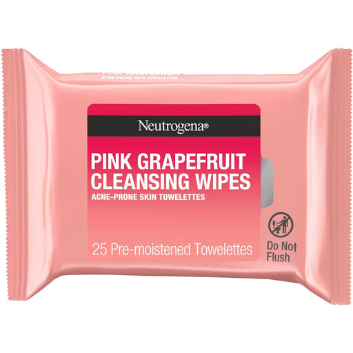 Neutrogena Neutrogena Oil-Free Acne Cleansing Face Wipes With Pink Grapefruit Skin Care