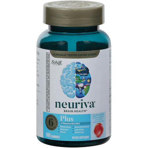 Neuriva Neuriva Plus Brain Health Support Gummies - Strawberry - 50ct Vitamins & Supplements