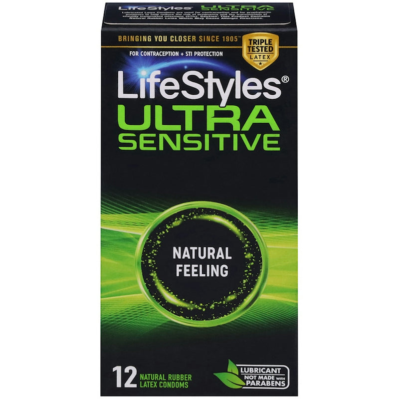 LifeStyles LifeStyles Ultra Sensitive Premium Lubricated Latex Condoms Condoms