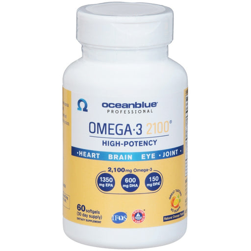 Oceanblue Oceanblue Natural Orange  Omega-3 2100 60 Softgels Vitamins & Supplements
