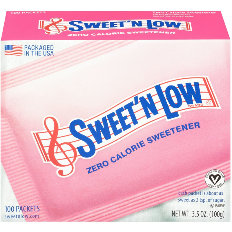 Sweet 'N Low Sweet 'N Low Zero Calorie Sweetener 100 Packets Sugar & Sweeteners