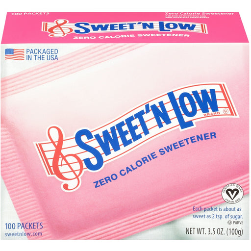 Sweet 'N Low Sweet 'N Low Zero Calorie Sweetener 100 Packets Sugar & Sweeteners