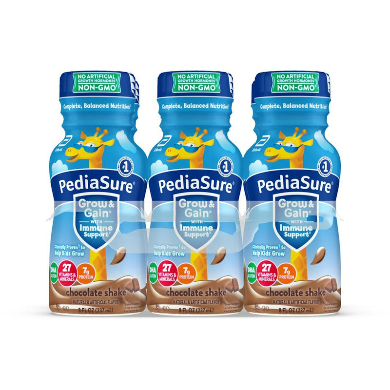 PediaSure PediaSure Grow & Gain Kids' Nutritional Shake, Chocolate - 8 fl oz, 6 Count Fitness & Nutrition