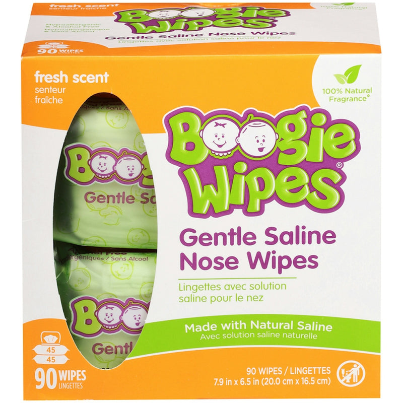 Boogie Wipes Boogie Wipes Nose Gentle Saline, Fresh Scent, Value Pack Baby Wipes Lavender