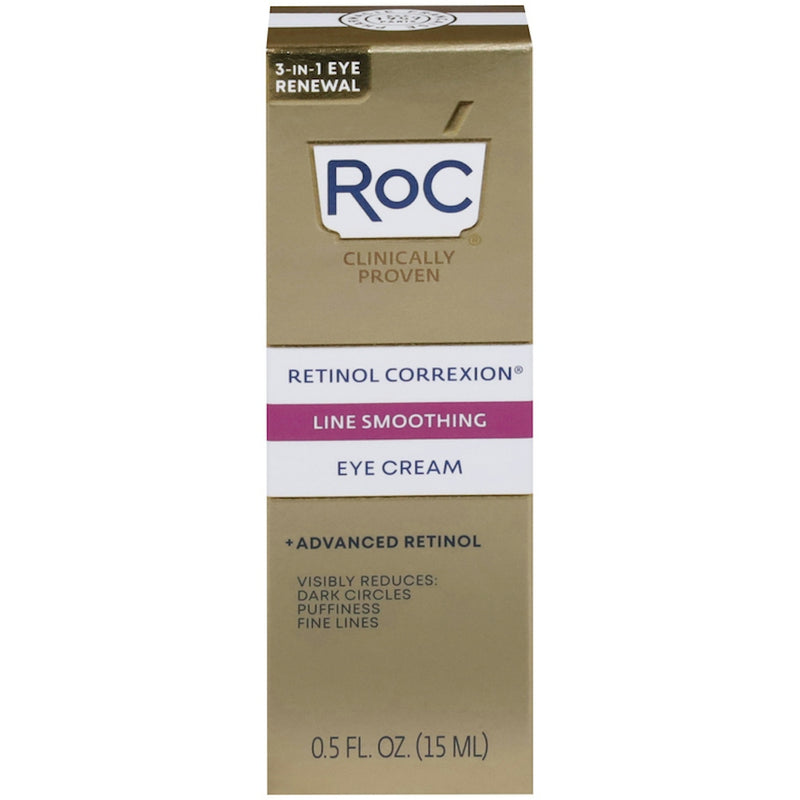 RoC RoC Retinol Correxion Line Smoothing Anti-Aging Wrinkle Eye Cream For Dark Circles & Puffy Eyes Eye Cream