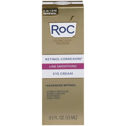 RoC RoC Retinol Correxion Line Smoothing Anti-Aging Wrinkle Eye Cream For Dark Circles & Puffy Eyes Lotion & Moisturizer