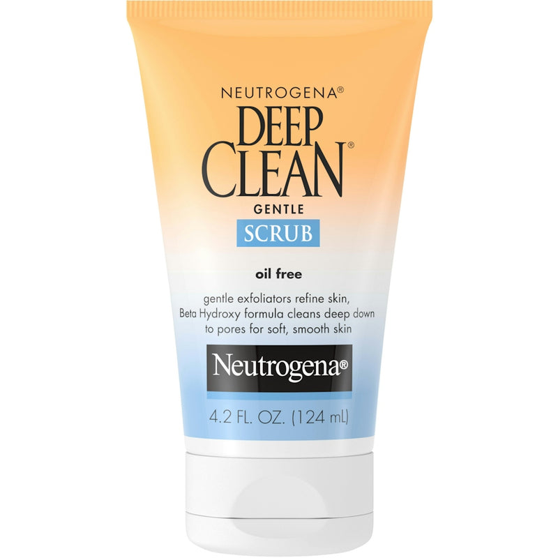 Neutrogena Neutrogena Deep Clean Gentle Daily Facial Scrub, Oil Free Cleanser 4.2 Fl. Oz Scrubs
