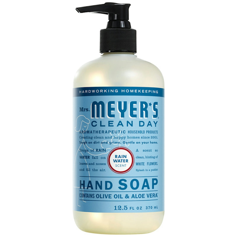 Mrs. Meyer's Mrs. Meyer's Clean Day Liquid Hand Soap, Rain Water Scent - 12.5 Fl Oz Liquid Hand Soap
