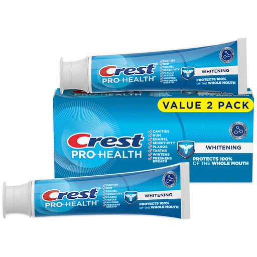 Crest Crest Pro Health Whitening Gel Toothpaste (4.3oz) Twin Pack 8.6 Oz Toothpaste