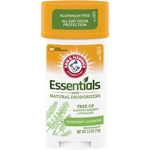 Arm & Hammer Arm & Hammer Essentials Fresh Rosemary Lavender Natural Deodorant Wide Stick, 2.5 Oz Deodorant