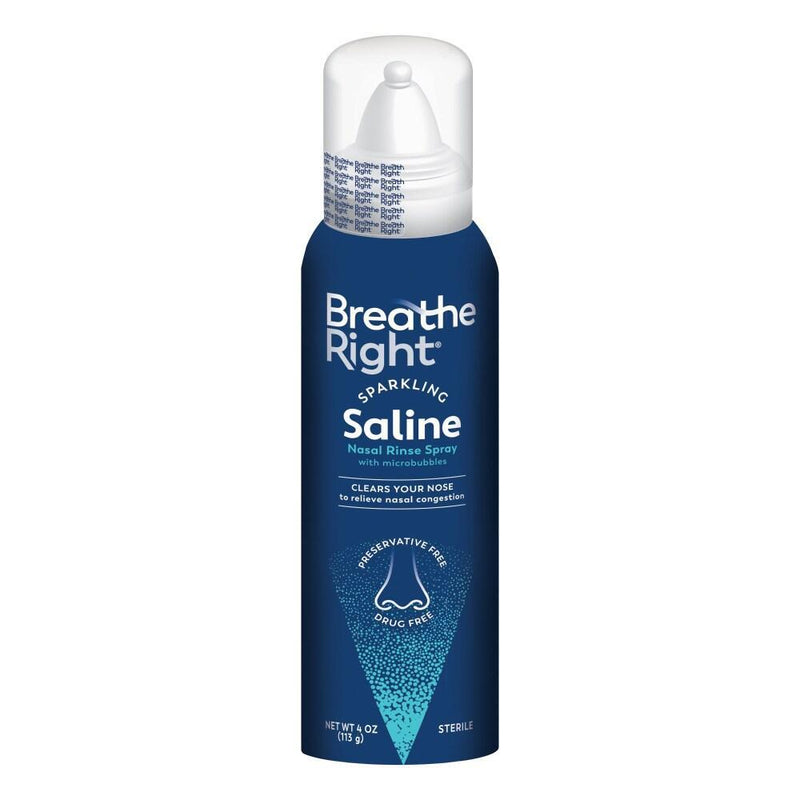 Breathe Right Breathe Right Sparkling Salane Nasal Rinse Spray Health Care