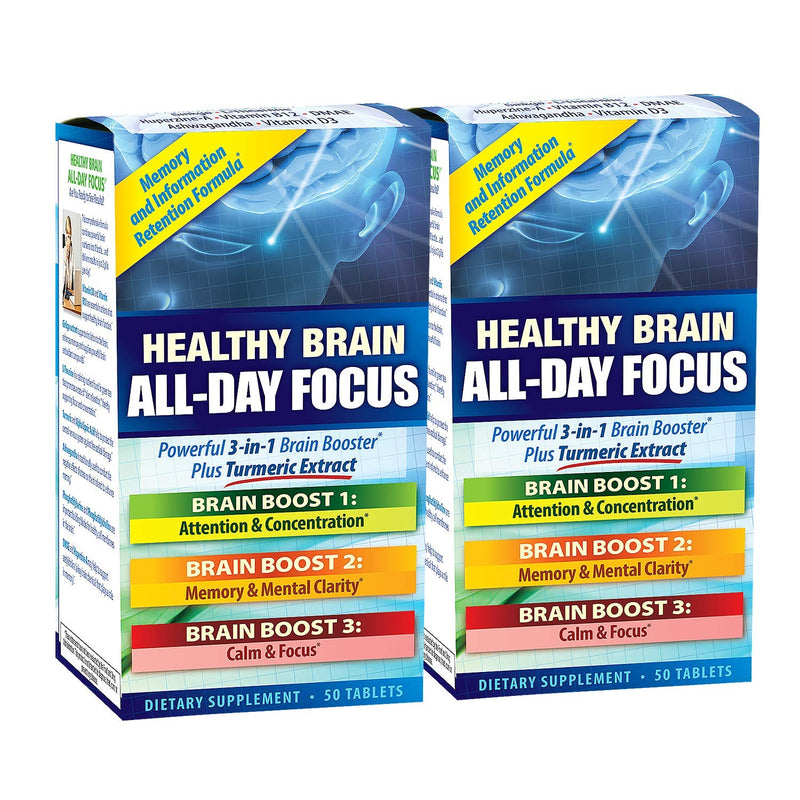 Applied Nutrition Applied Nutrition® Healthy Brain All-Day Focus – Dietary Supplement Vitamins & Supplements