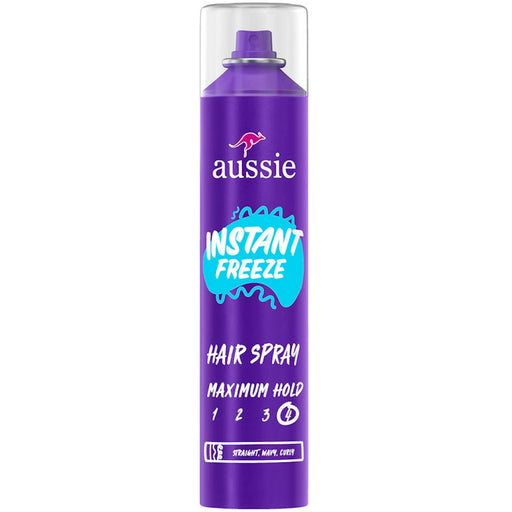 Aussie Aussie Instant Freeze Hair Spray For Curly Straight And Wavy - 10 Ounce Hair Care