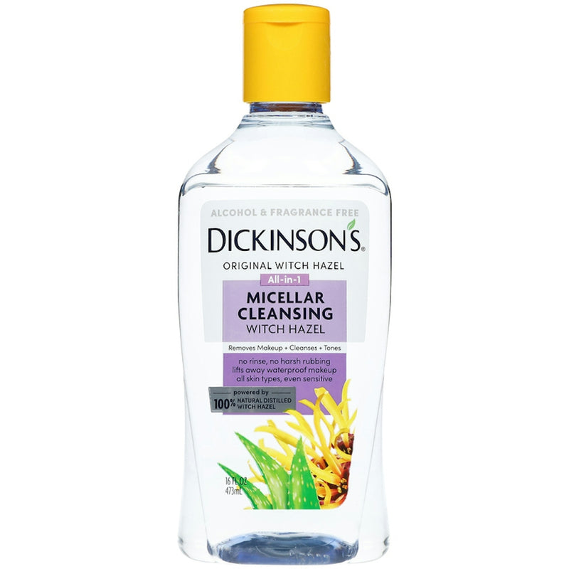 Dickinson's Dickinson's Micellar Witch Hazel Makeup Remover With Aloe, 16 Oz Makeup Removers