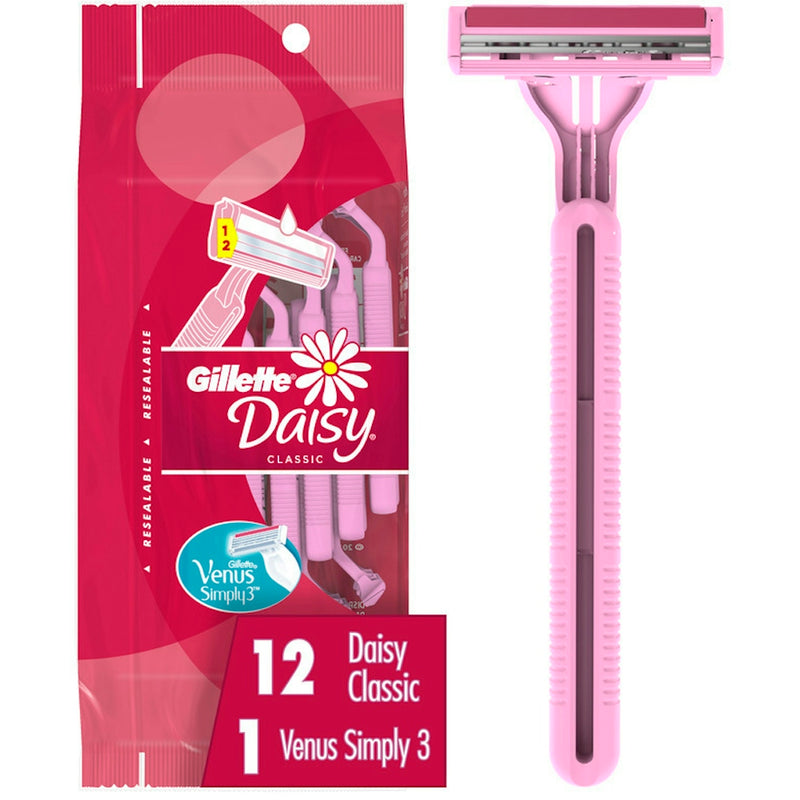 Gillette Gillette Daisy Classic +1 Simply Venus Disposable Razors Razores