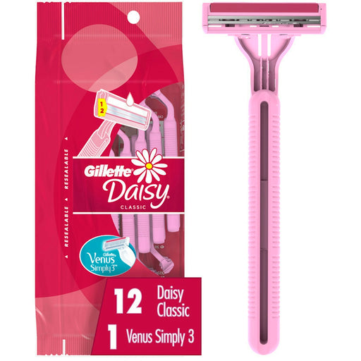 Gillette Gillette Daisy Classic +1 Simply Venus Disposable Razors Razores