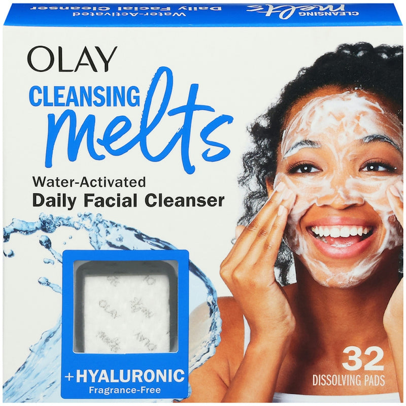 Olay Olay Water-Activated Daily Facial Cleansing Melts With Hyaluronic Facial Cleansers