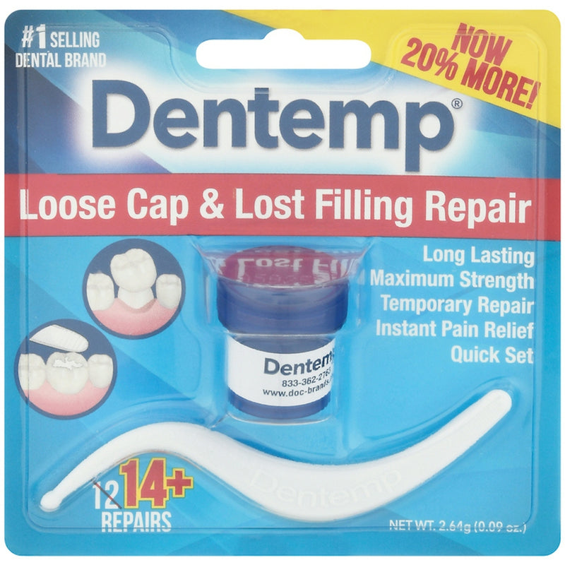 Dentemp Dentemp Maximum Strength Loose Cap And Lost Filling Repair Set Oral Care
