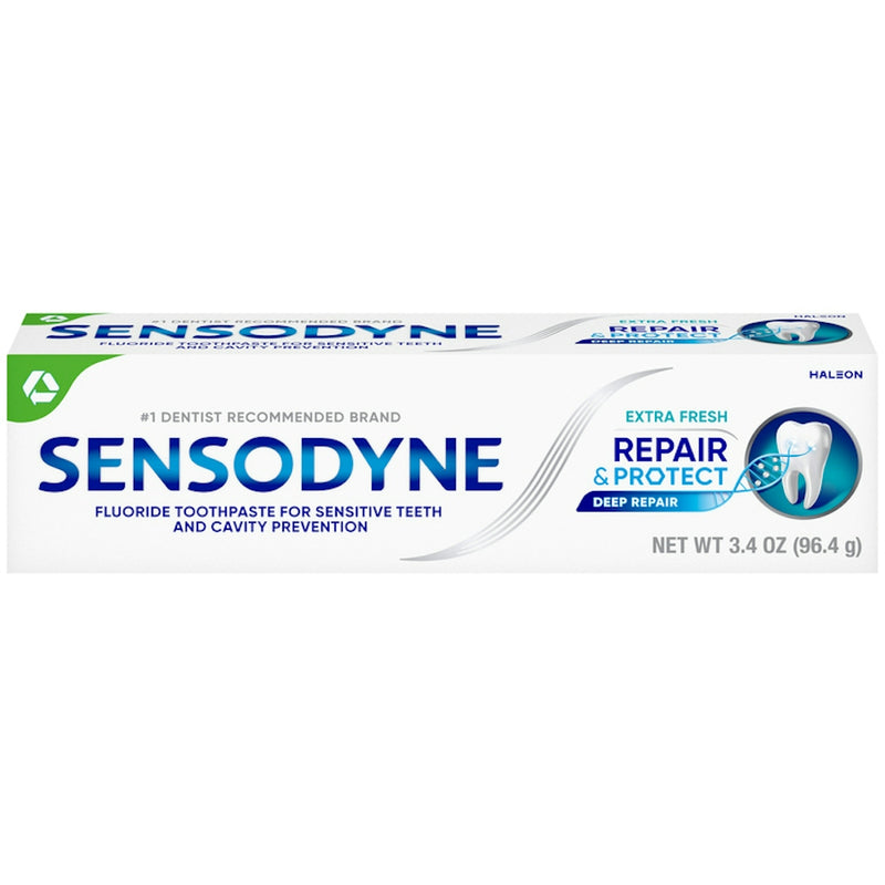 Sensodyne Sensodyne Repair & Protect Extra Fresh Fluoride Toothpaste For Sensitive Teeth, 3.4 Ounce Toothpaste