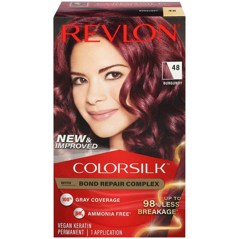 Revlon Revlon 48 Burgundy Vegan Keratin Permanent Hair Color Hair Color