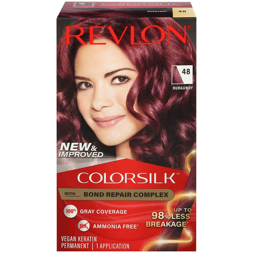 Revlon Revlon 48 Burgundy Vegan Keratin Permanent Hair Color Hair Color