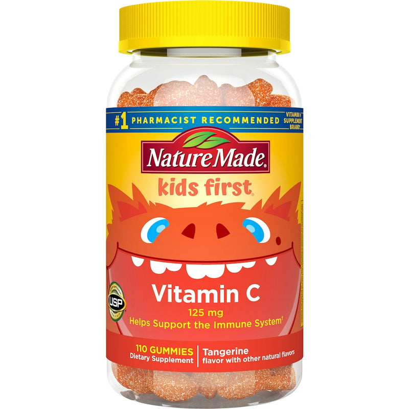 Nature Made Nature Made Kids First Vitamin C Gummies For Immune Support - Tangerine - 110ct Vitamins & Supplements