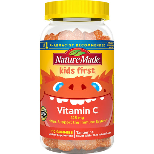 Nature Made Nature Made Kids First Vitamin C Gummies For Immune Support - Tangerine - 110ct Vitamins & Supplements
