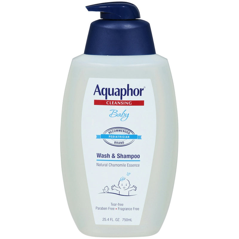 Aquaphor Aquaphor Baby Wash & Shampoo Pump, 29.5 Fl Oz Shampoo
