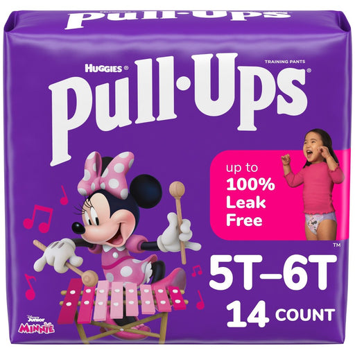 Pull-Ups Pull-Ups Training Pants  Girls' Size  5T-6T 14Ct Potty Training