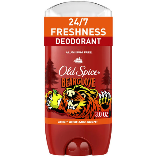 Old Spice Old Spice Wild Collection Aluminum Free Deodorant For Men, Bearglove, 3.0 Oz Deodorant