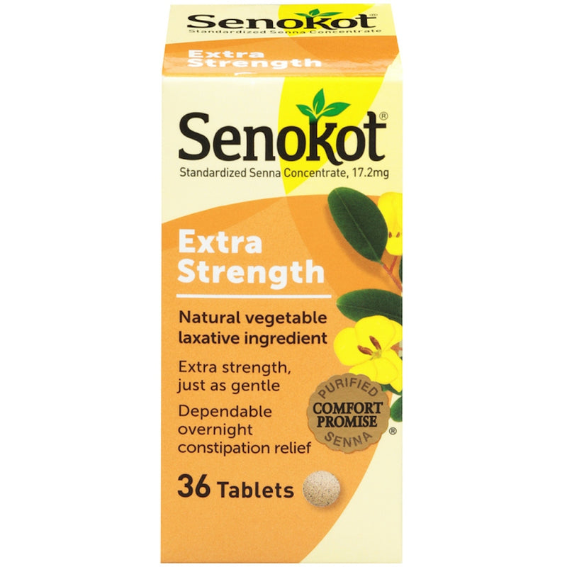 Senokot Senokot Extra Strength Natural Vegetable Laxative Tablets Medicine & Drugs