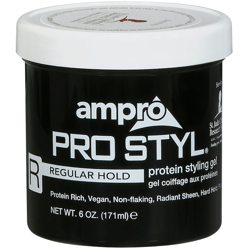 Ampro Ampro Pro Styl Protein Styling Gel, 6 oz - Alcohol-Free Firm Hold Hair Care