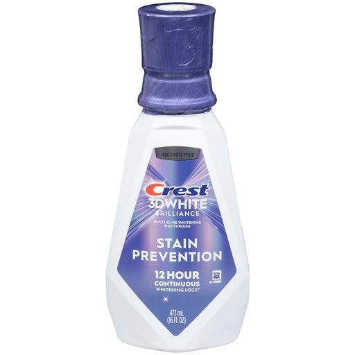 Crest Crest 3D White Deep Stain Prevention Whitening Mouthwash - 473ml Mouthwash